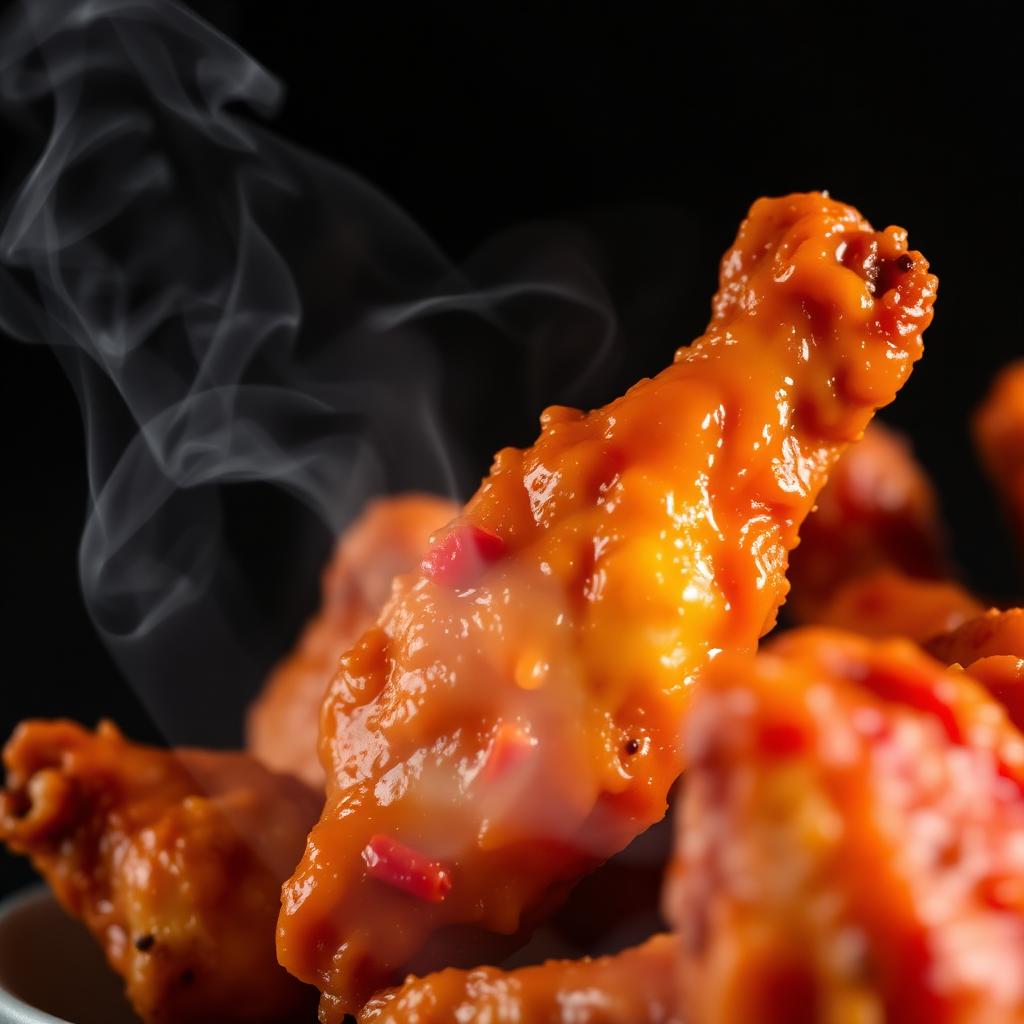 Vicky's Glazed Wings